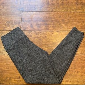 Gray high waisted leggings